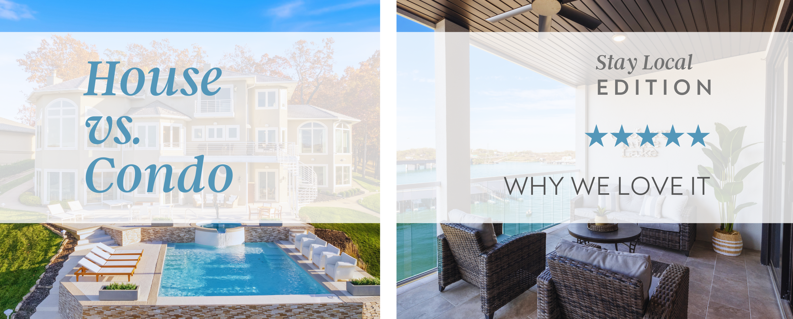 Where to Stay: House vs. Condo header image.