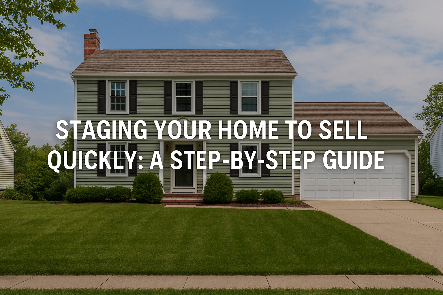 Staging Your Home to Sell Quickly: A Step-by-Step Guide for Sellers