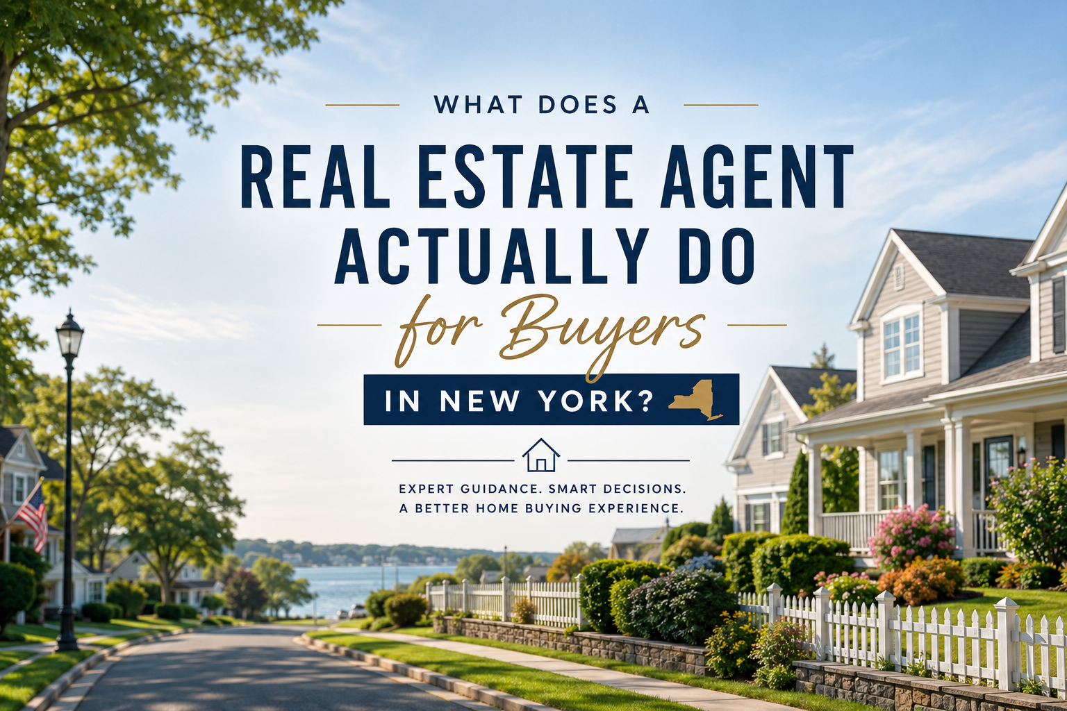 A buyer's agent does much more than show homes—they provide market expertise, negotiation support, transaction management, and guidance throughout the home-buying process in New York.