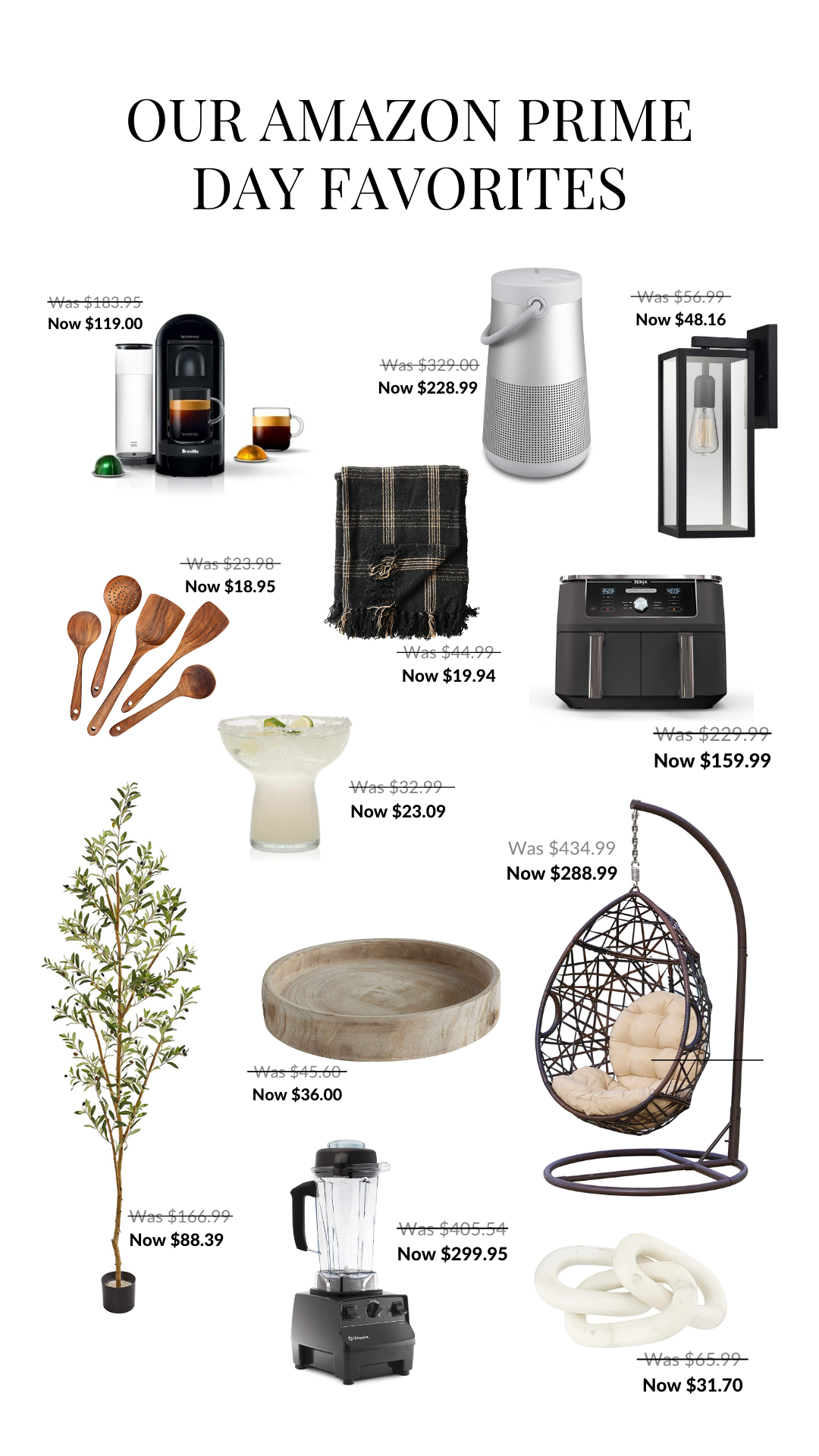 OUR AMAZON PRIME DAY FAVORITES header image.