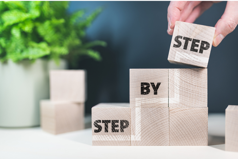 5 Steps to Buying a Home header image.