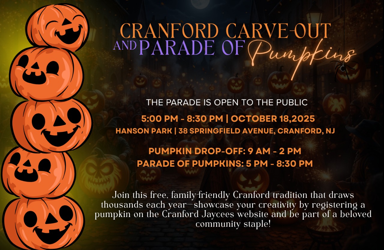 Cranford Carve-Out & Parade of Pumpkins header image.