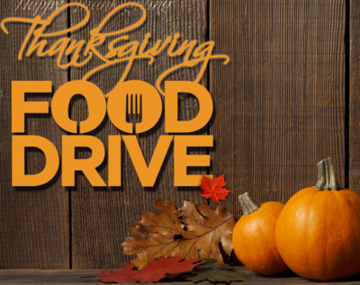 Thanksgiving Drive-Thru Food Collection header image.