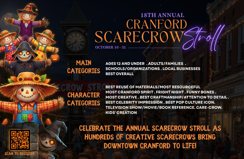 18th Annual Scarecrow Stroll header image.