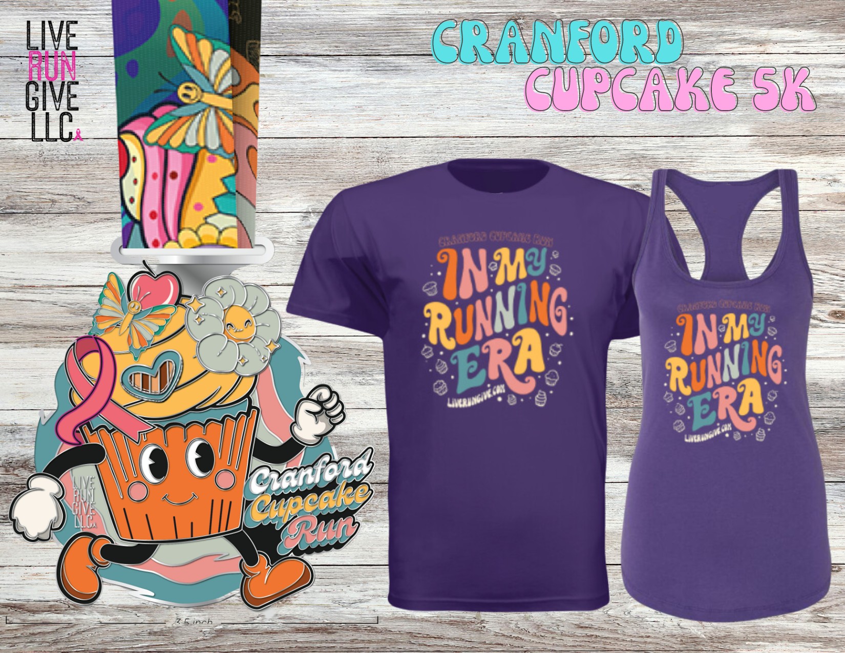 Cranford Cupcake 5k header image.