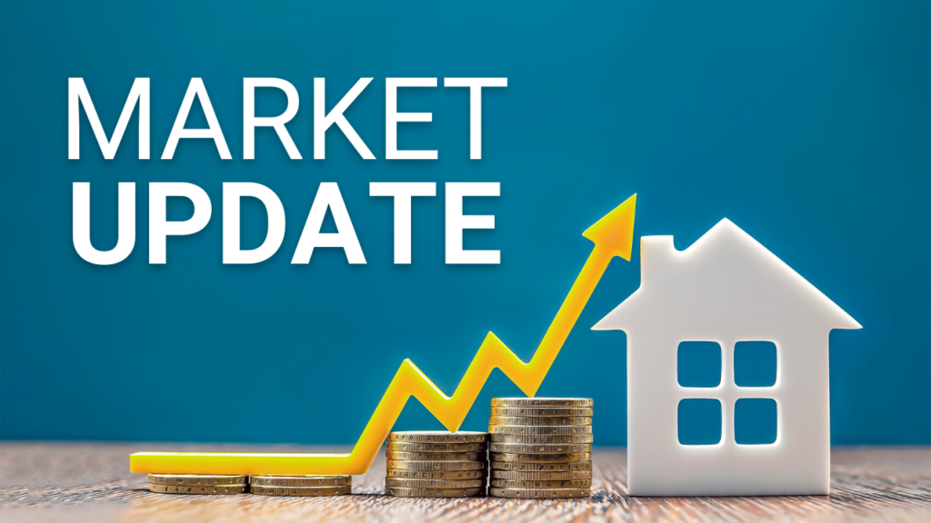 August Market Update header image.