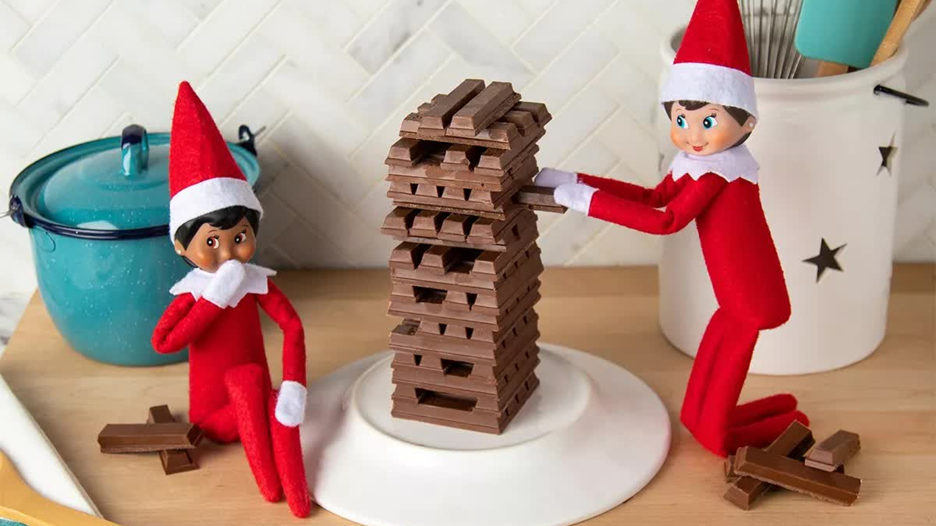 30 Fun Elf on the Shelf Ideas for the Holiday Season header image.