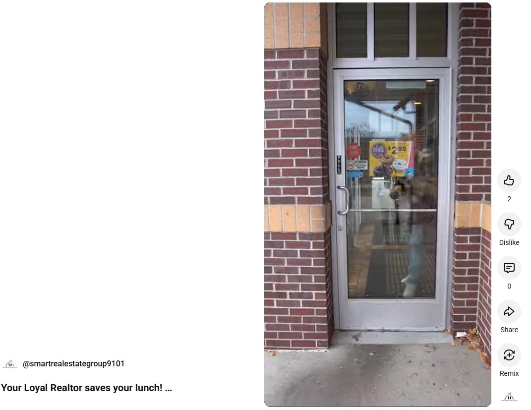 Your Loyal Realtor Saves Your Lunch! header image.