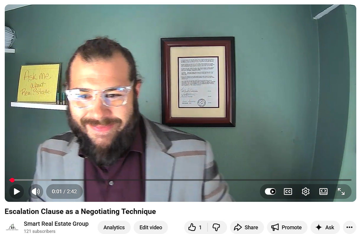 Escalation Clause as a Negotiating Technique header image.