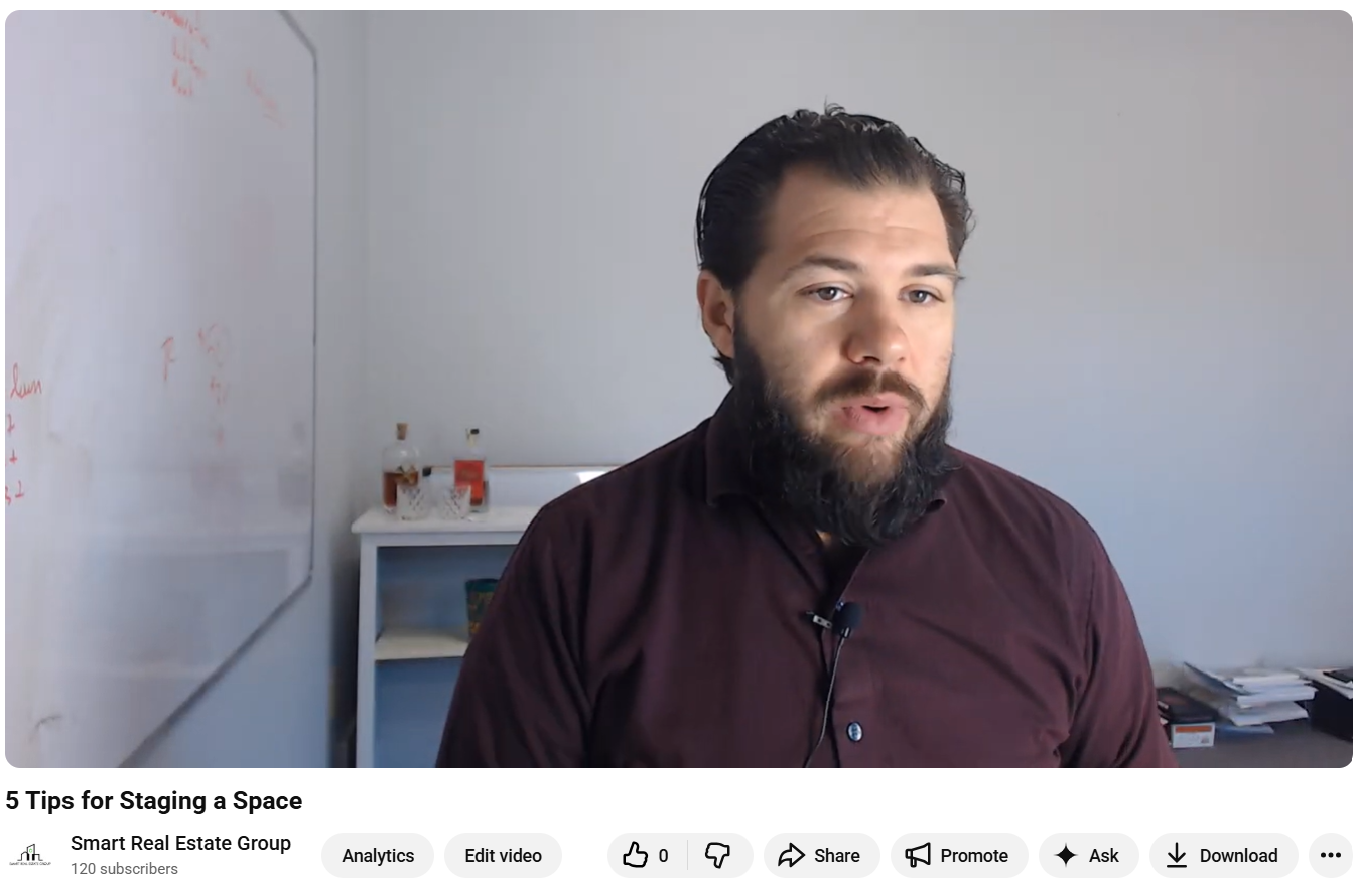 5 Tips for Staging a Space header image.