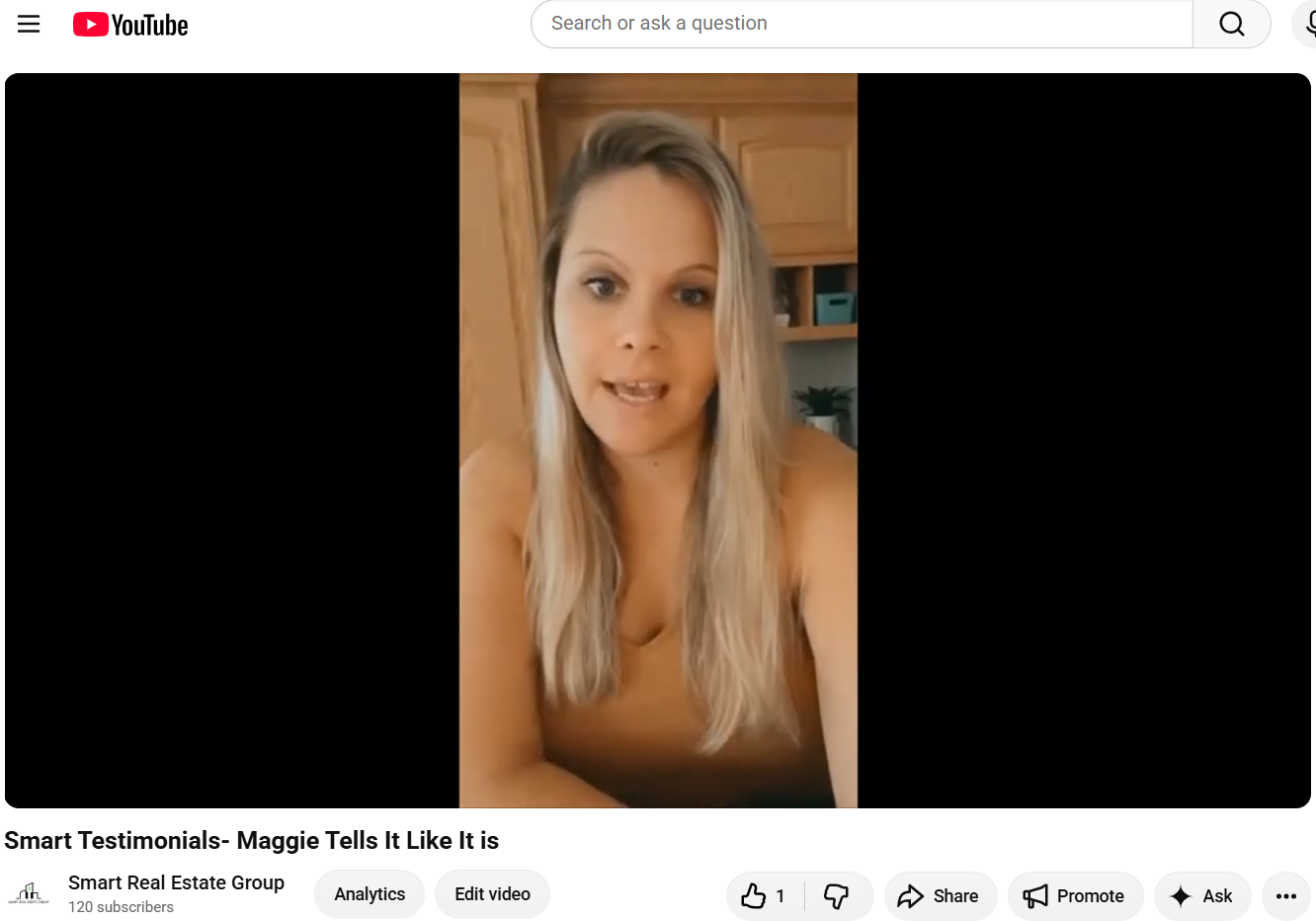 Maggie Leaves Us a Review header image.