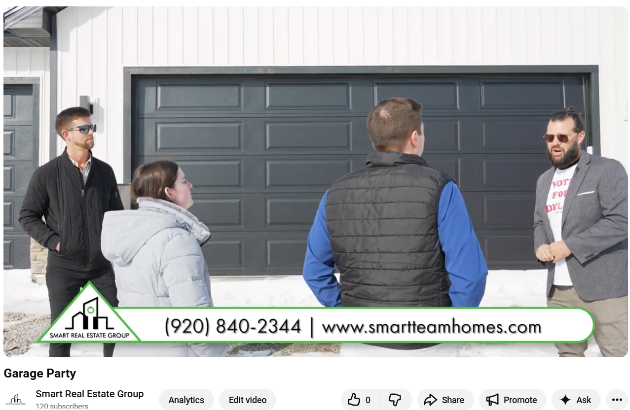 Garage Party header image.