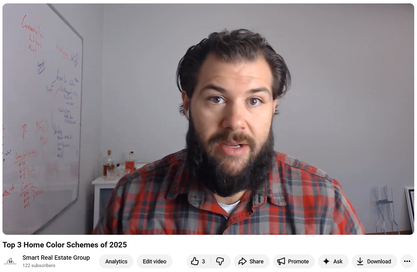 Top 3 Color Schemes of 2025 header image.