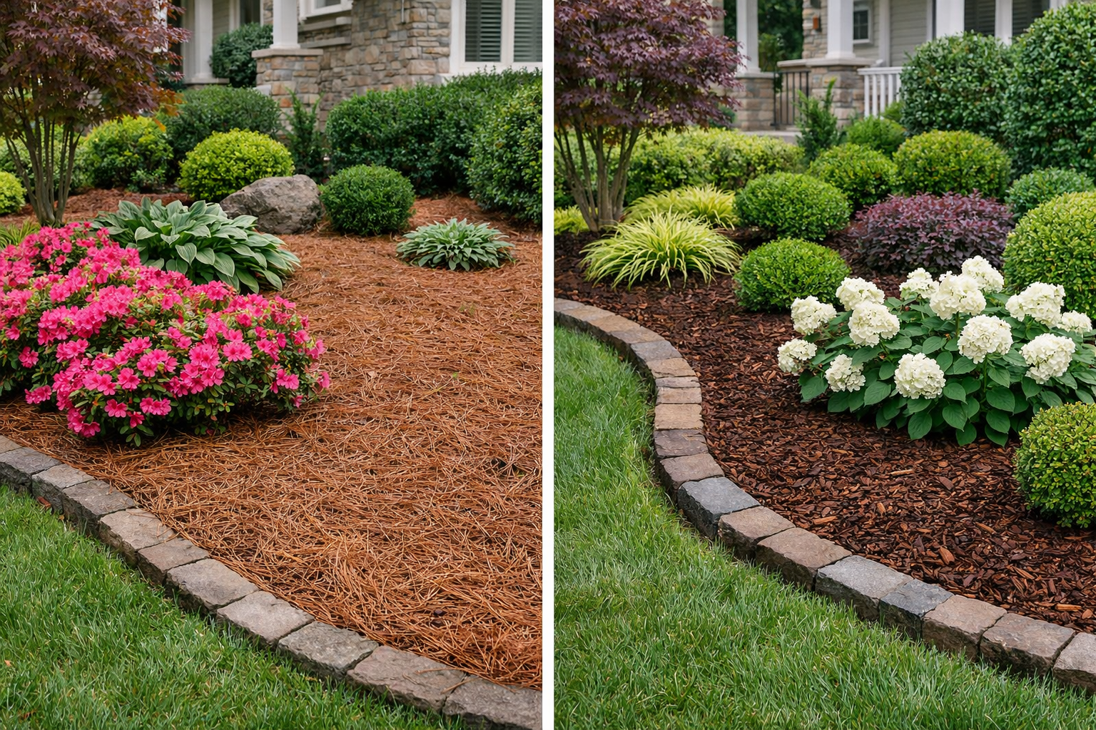 Mulch or Pine needles? header image.