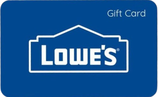 Lowes Gift Card Drawing header image.
