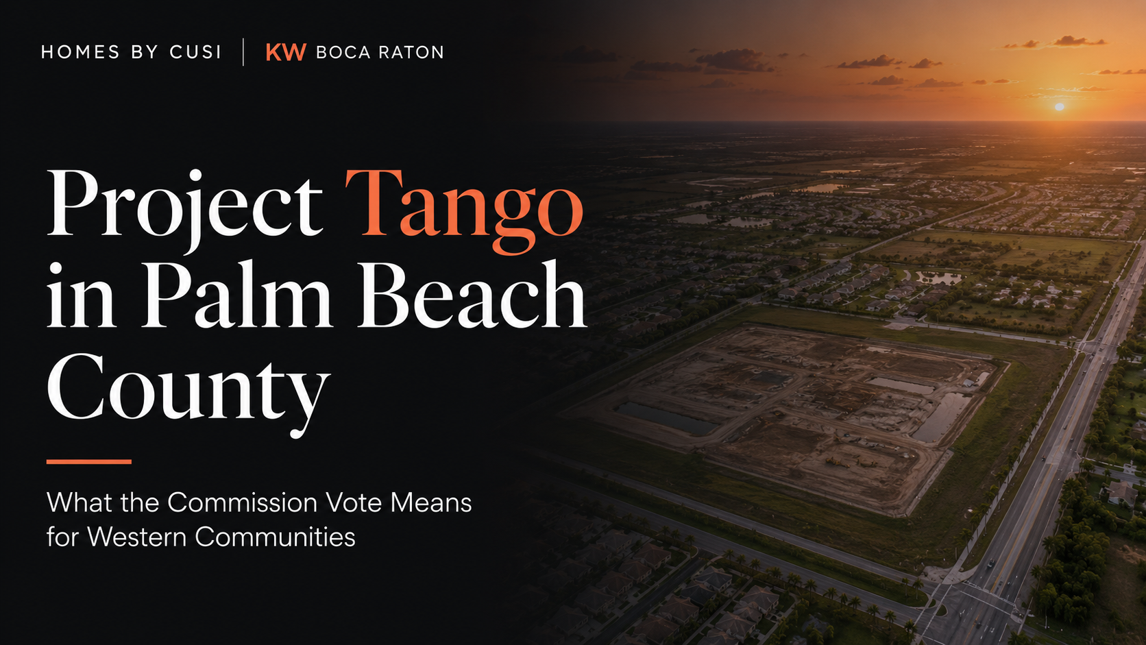 Project Tango Rejected: What the Palm Beach County AI Data Center Decision Means for Western Property Values header image.