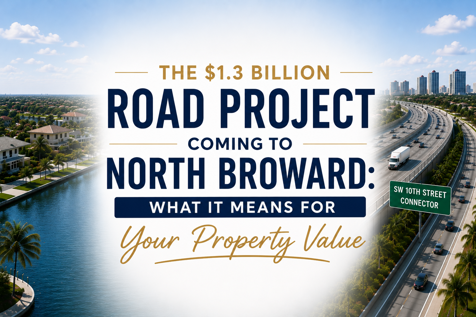 The $1.3 Billion Road Project Coming to North Broward: What It Means for Your Property Value header image.