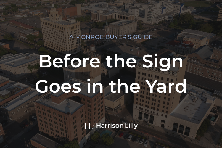 What to Do Before You List header image.