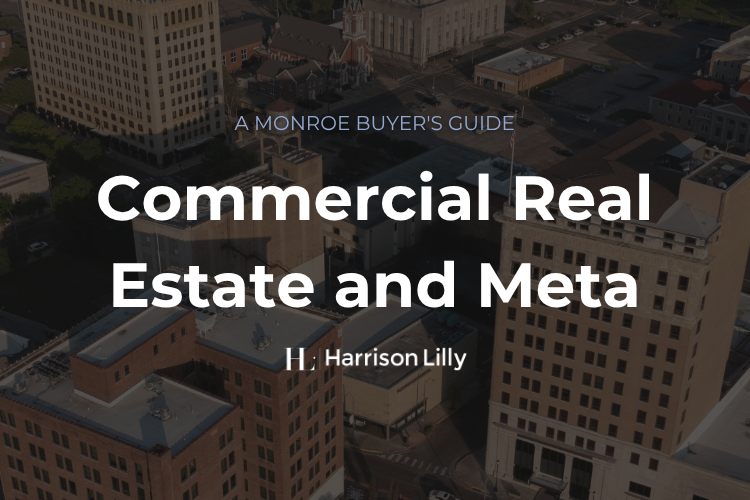 Commercial Real Estate and Meta header image.