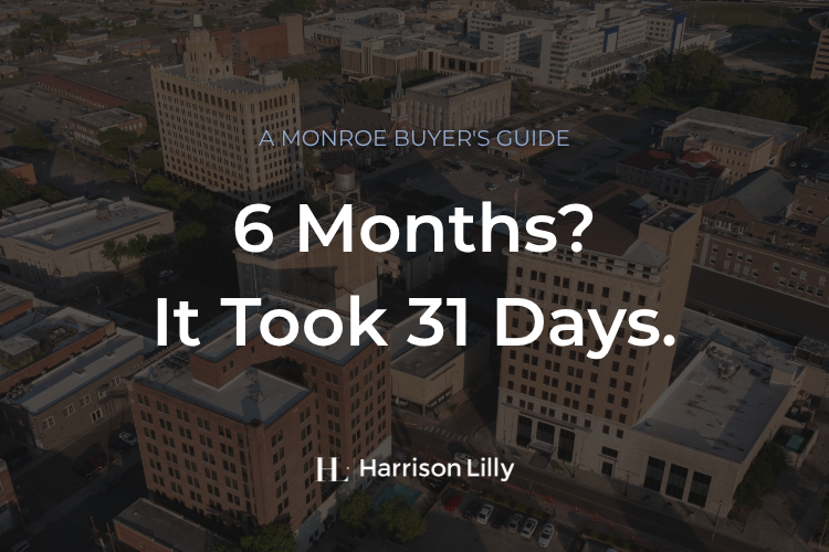 How Fast Can You Buy in Monroe? header image.