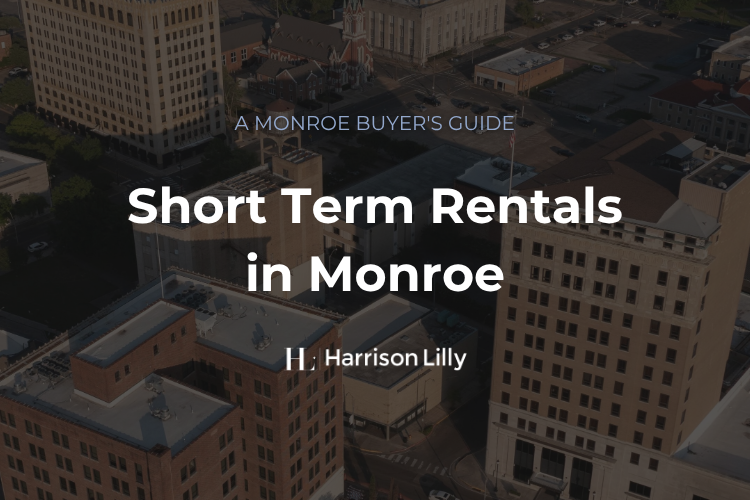 Short Term Rentals in Monroe header image.