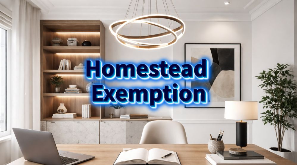 Did you Apply for Homestead Exemption to reduce your taxes?