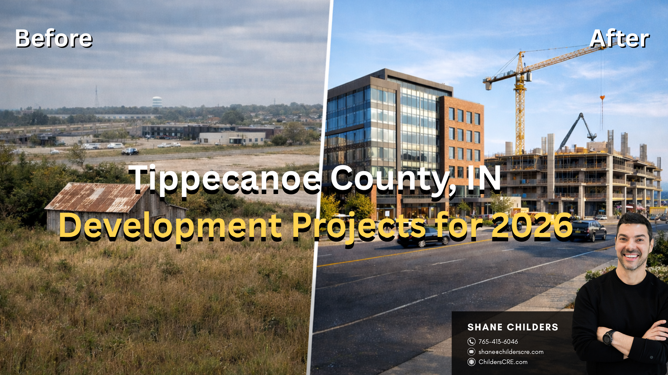 Tippecanoe County, IN Development Projects for 2026 header image.