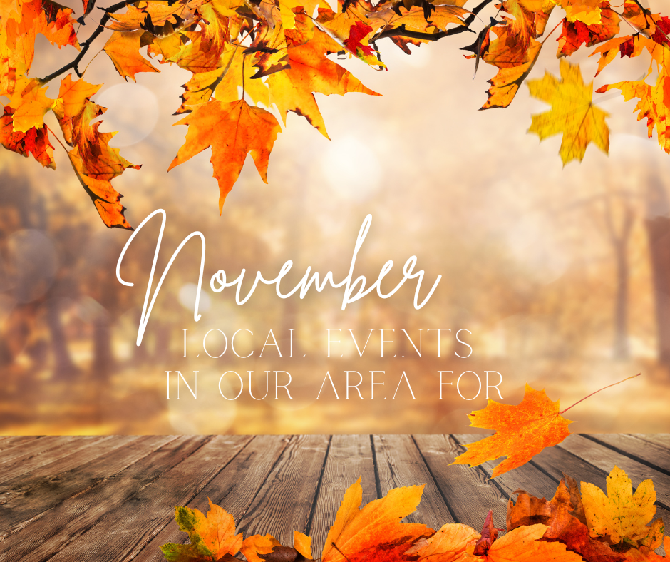 November 2025 Local Events header image.