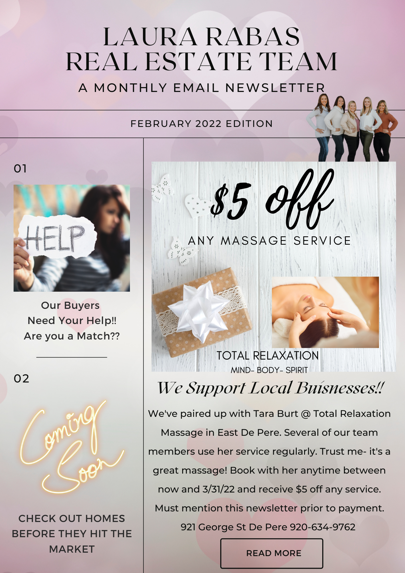 February 2022 Email Newsletter header image.