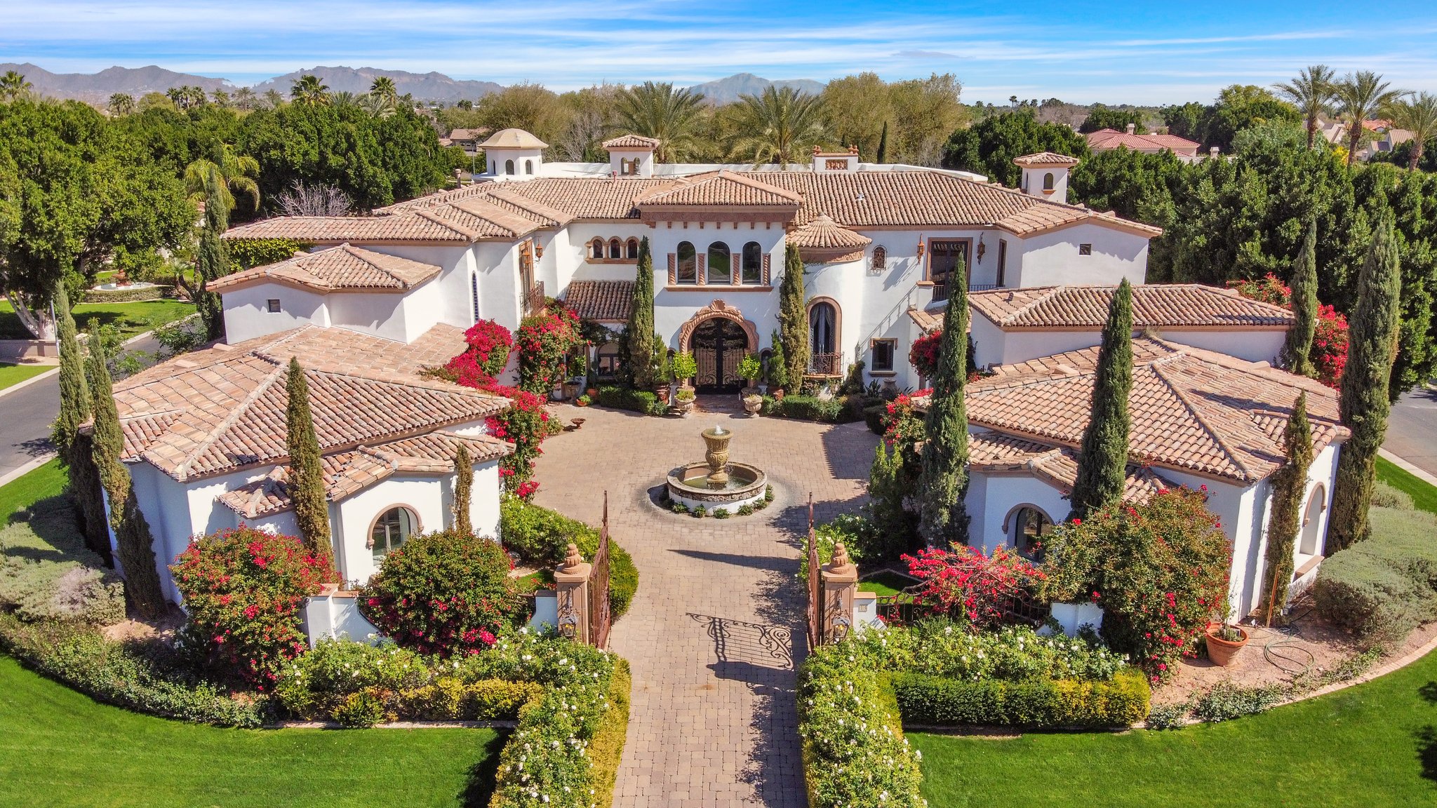 OPEN HOUSE For 6 Bed 9 Bath Mediterranean Estate At El Portillo! header image.