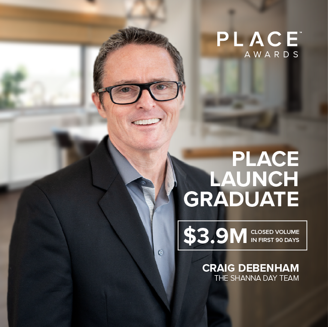 Shanna Day Team's Craig Debenham Graduates From PLACE's Agent Launch header image.