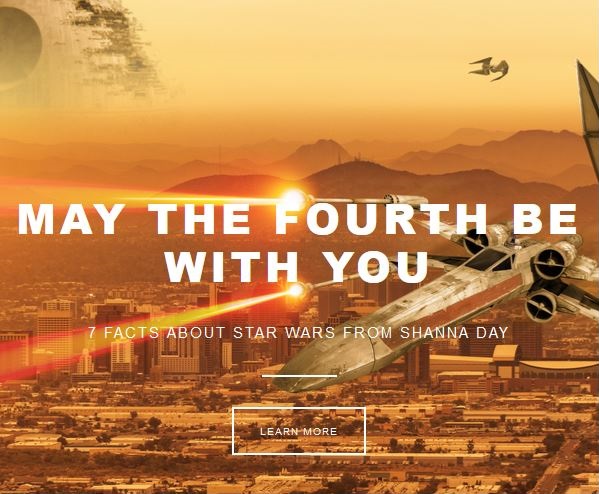 May The Fourth Be With You (Seven Facts About Star Wars) header image.