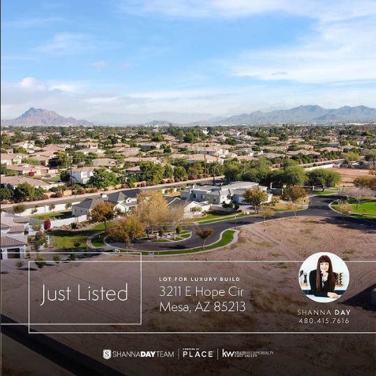 NEW LISTING: 0.69 Acres  30,273 SF Mesa, AZ Luxury Lot For Sale! header image.