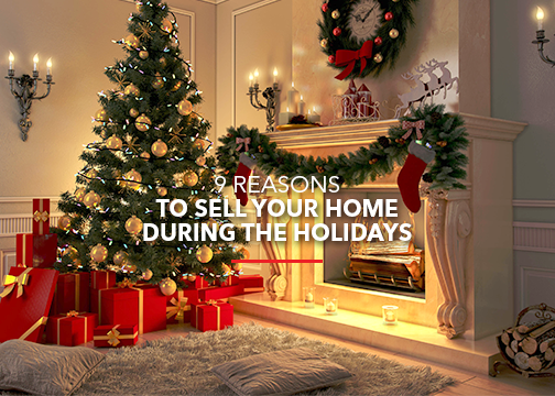 9 Reasons To List Your Home During The Holidays! header image.