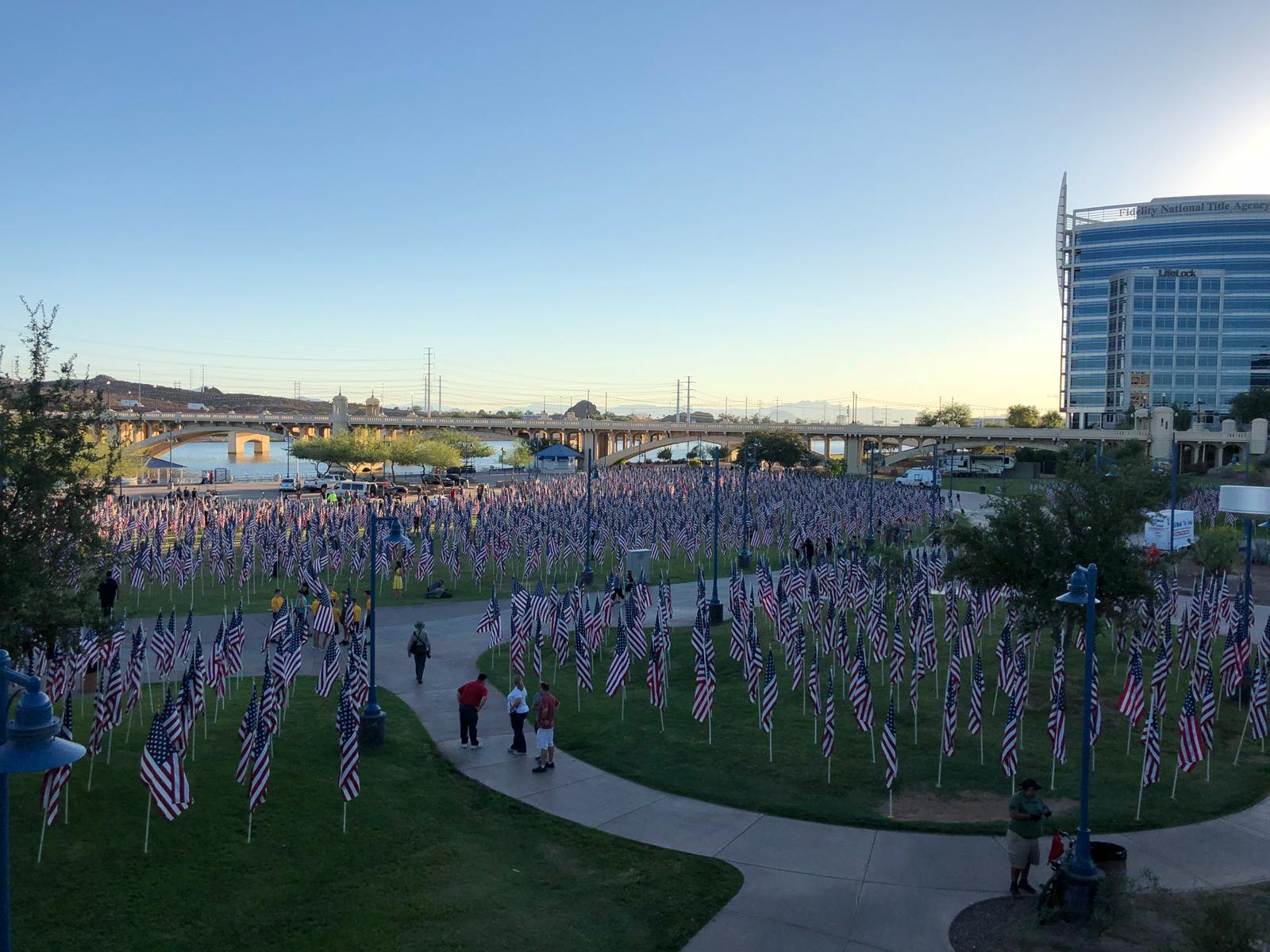 A Few Snapshots From The 15th Annual Healing Fields At Tempe Town Lake header image.