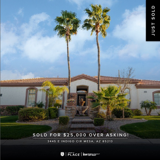 JUST SOLD: 6 Bed 4.5 Bath Arboleda Home w/ Pool! header image.