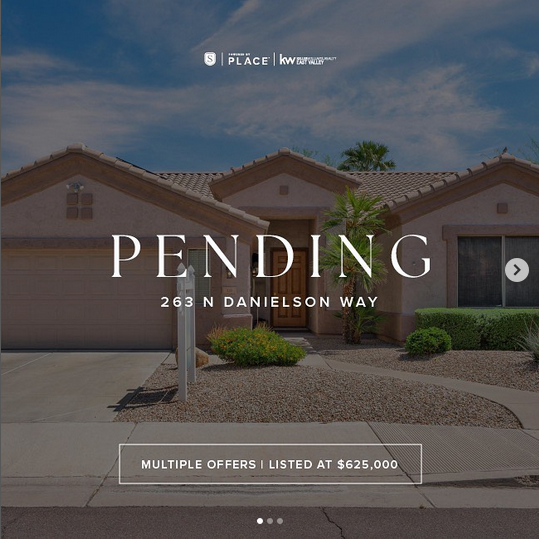 It's Still A Seller's Market As 3 AZ Homes Go UNDER CONTRACT! header image.