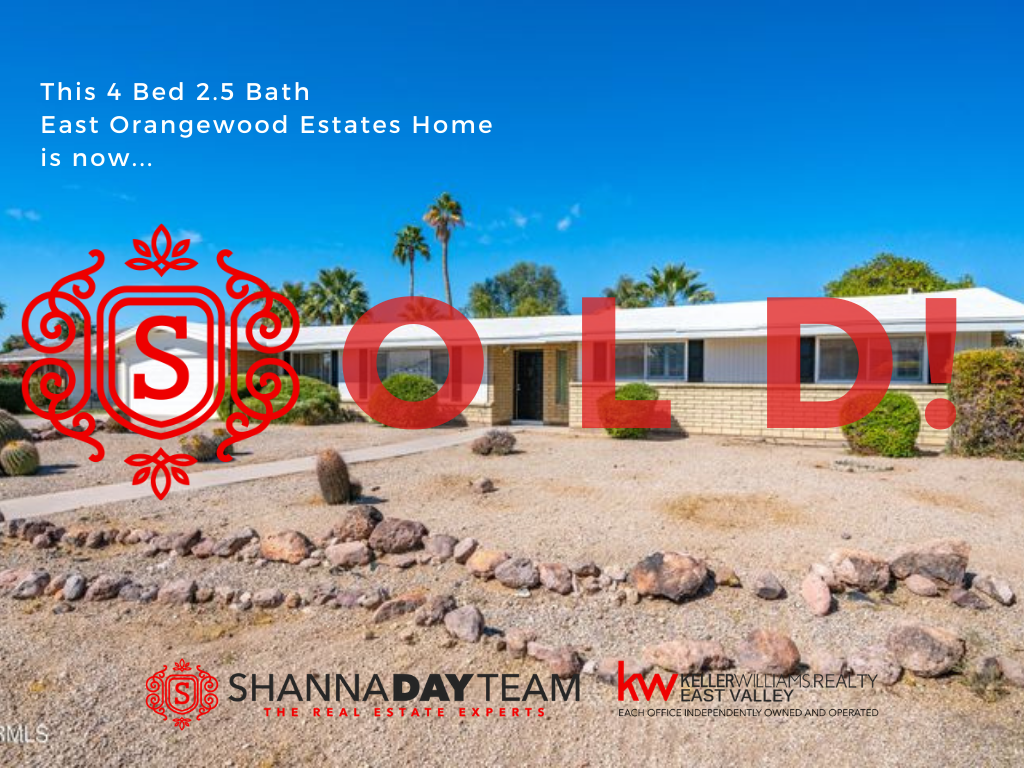 JUST SOLD: 4 Bed 2.5 Bath East Orangewood Estates Home w/ Pool! header image.