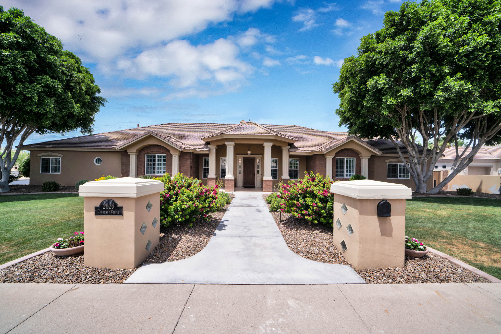 Buyers Will Love What They'll Find In This 5 Bed 3 Bath Custom Home w/ Pool In Groves Of Hermosa Vista - No HOA! header image.