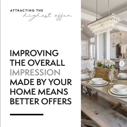 Attract The Highest Offer By Improving Your Home's Overall Impression! header image.