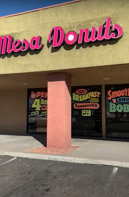 Satisfy Your Donut Cravings At Mesa Donuts! header image.
