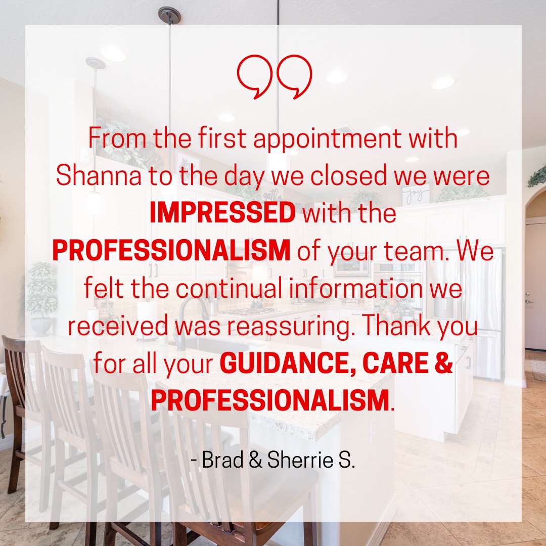 Sell Your Home With Confidence With The Shanna Day Team! header image.
