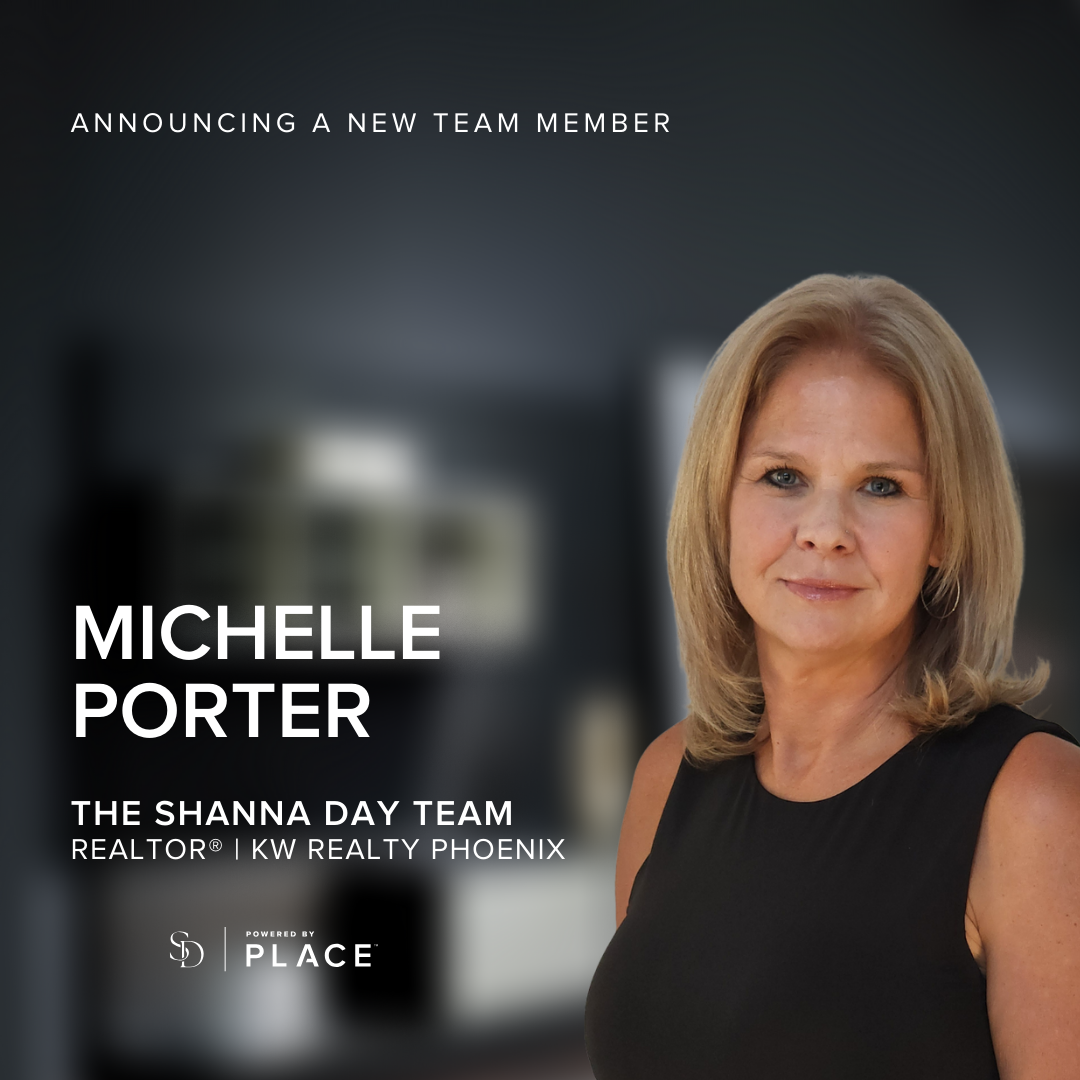 Michelle Porter Joins the Real Estate Industry with The Shanna Day Team header image.