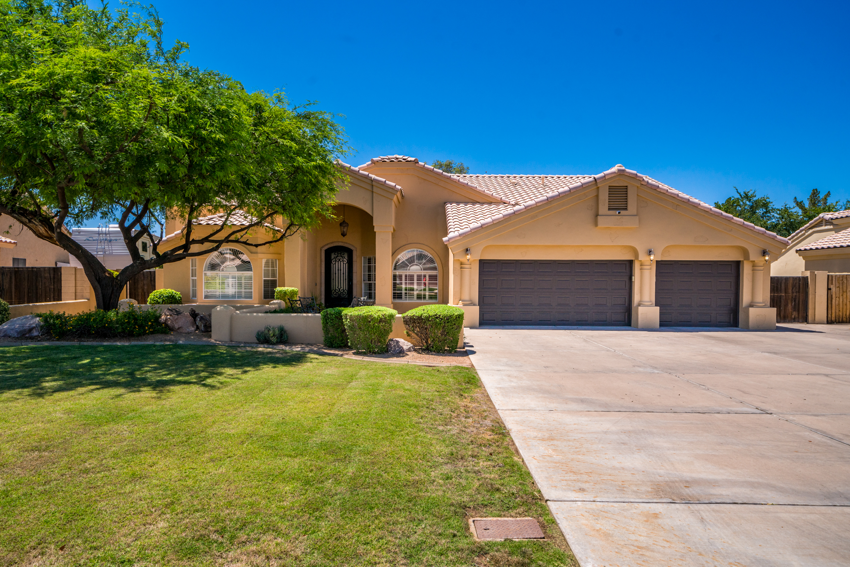 Live The Dream With This 4 Bed Highland Park Custom Home On Oversized Lot w/ Pool - No HOA! header image.