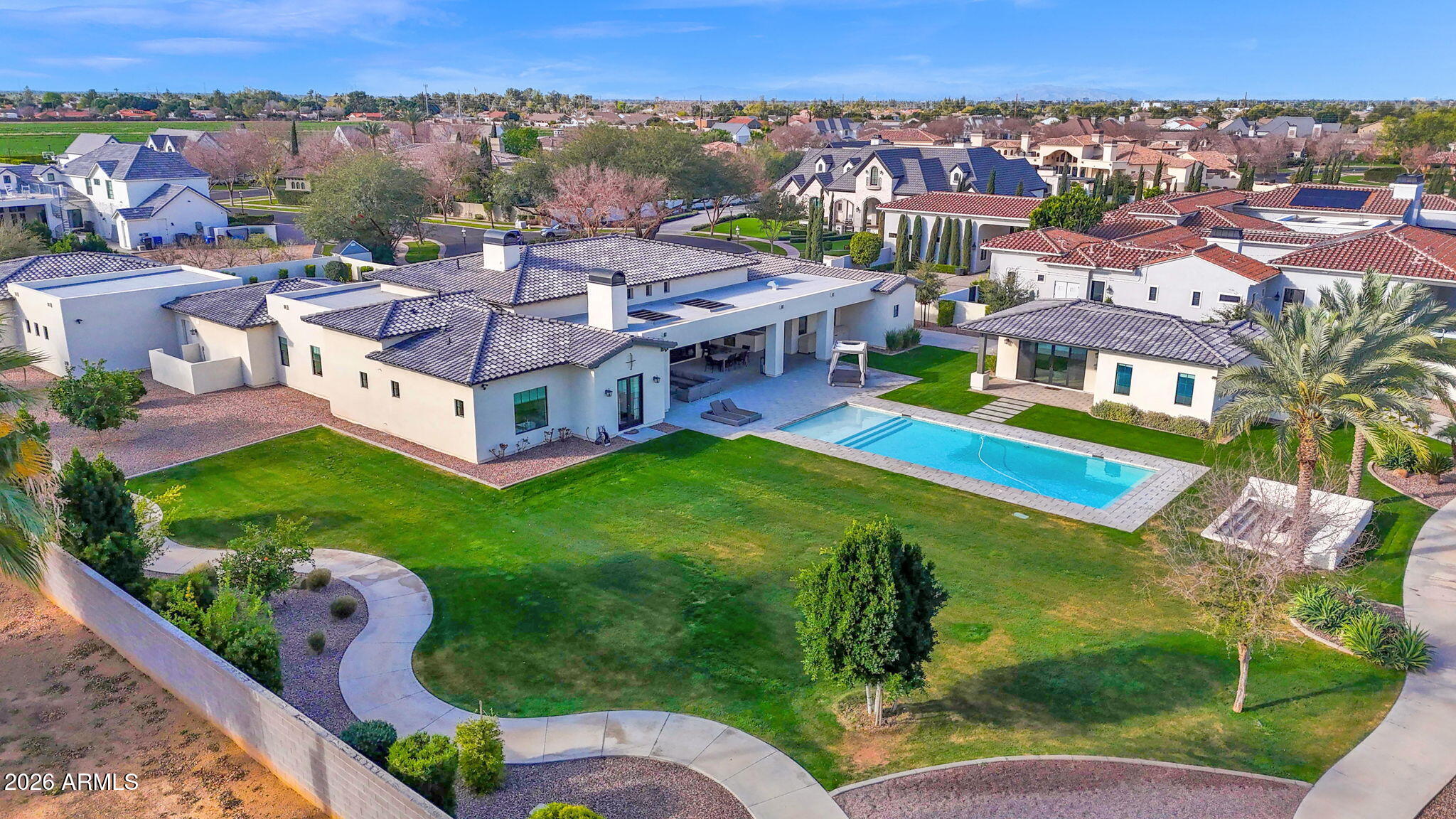 Custom Luxury Estate in Legacy — 1457 N Citrus Cove Cir header image.