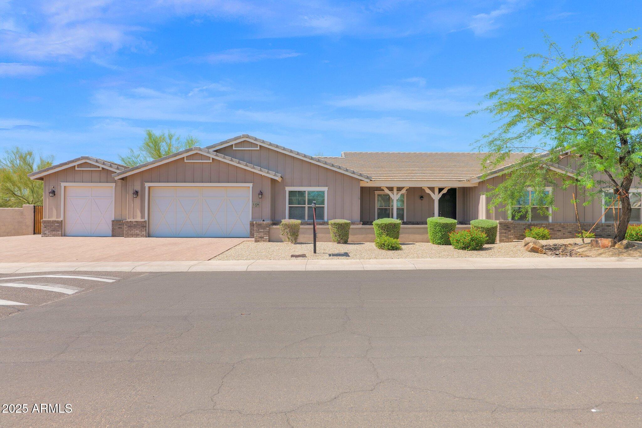 Luxury home during the day