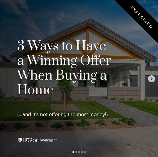 3 Ways to Have A Winning Offer When Buying A Home! header image.