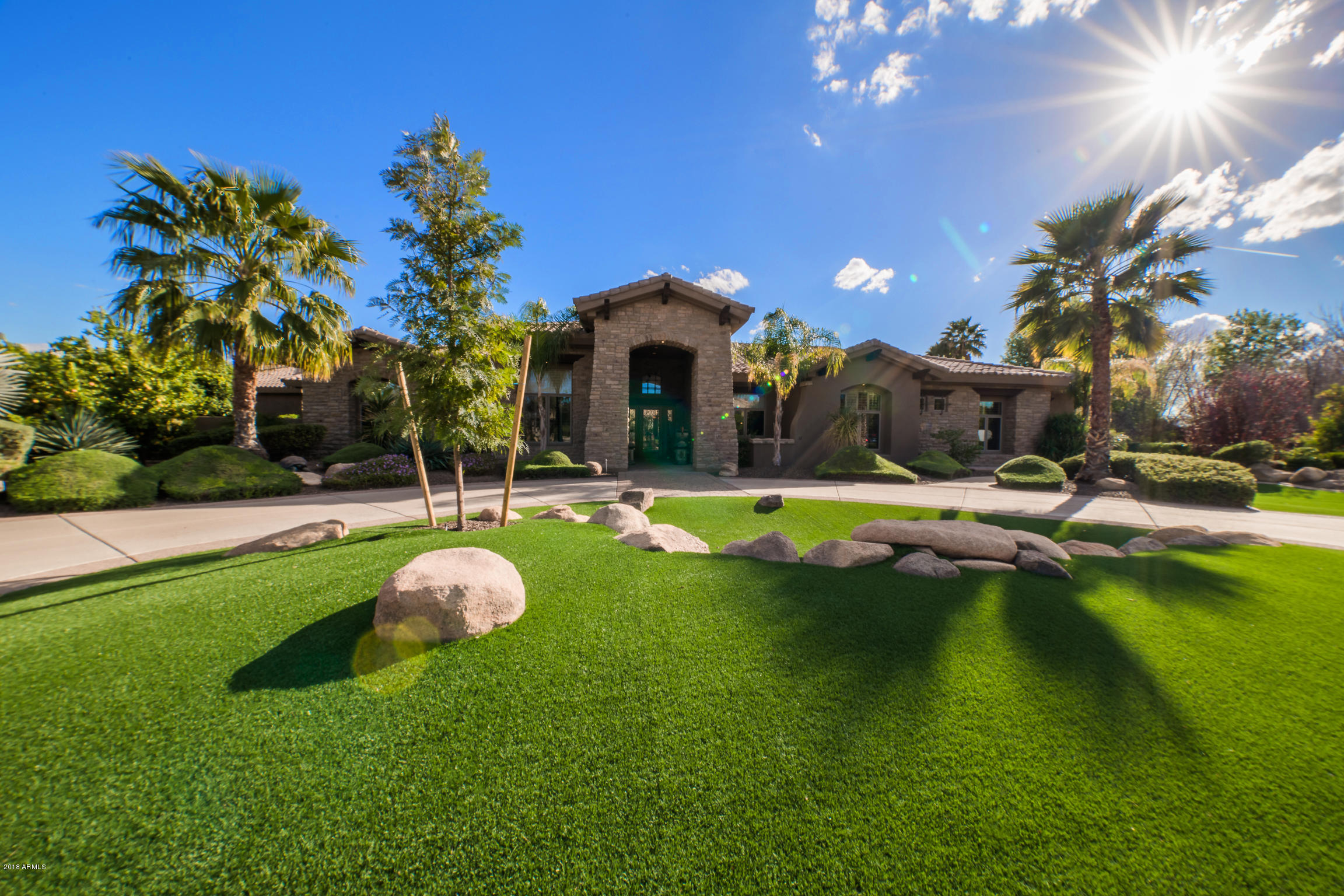 All Roads To Your Next East Valley Home Lead To This 5 Bed 4.5 Bath Citrus Groves Custom Home w/ Pool! header image.