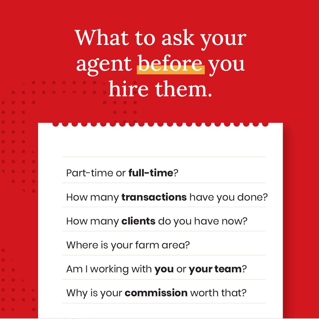 Are You Asking The Right Questions Before Hiring Your Next Agent? header image.