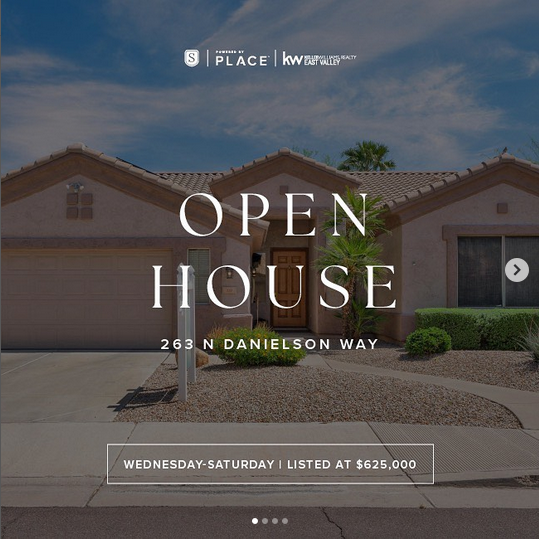 OPEN HOUSE For 3 Bed 2 Bath Dobson Place Home w/ Pool In Chandler, AZ! header image.